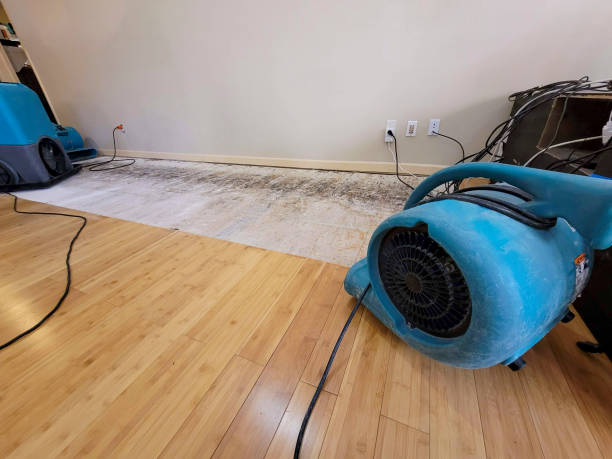 Professional Flood Damage Cleanup technician working in Pacifica, CA